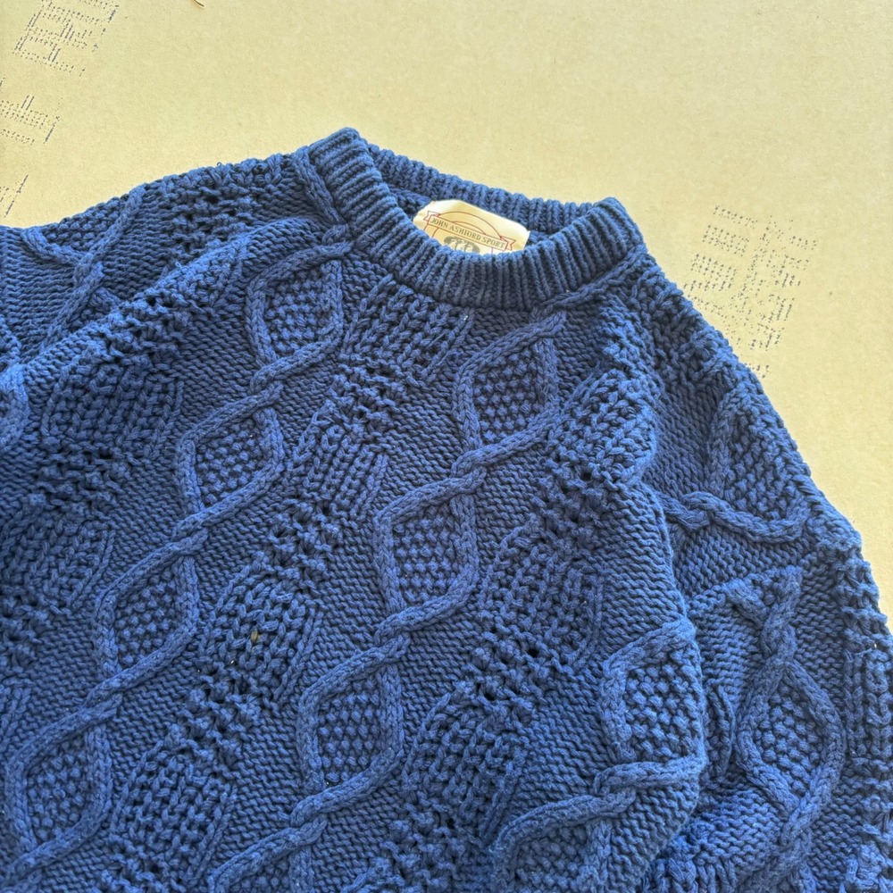 Vintage 3D Coogi Style Sweater